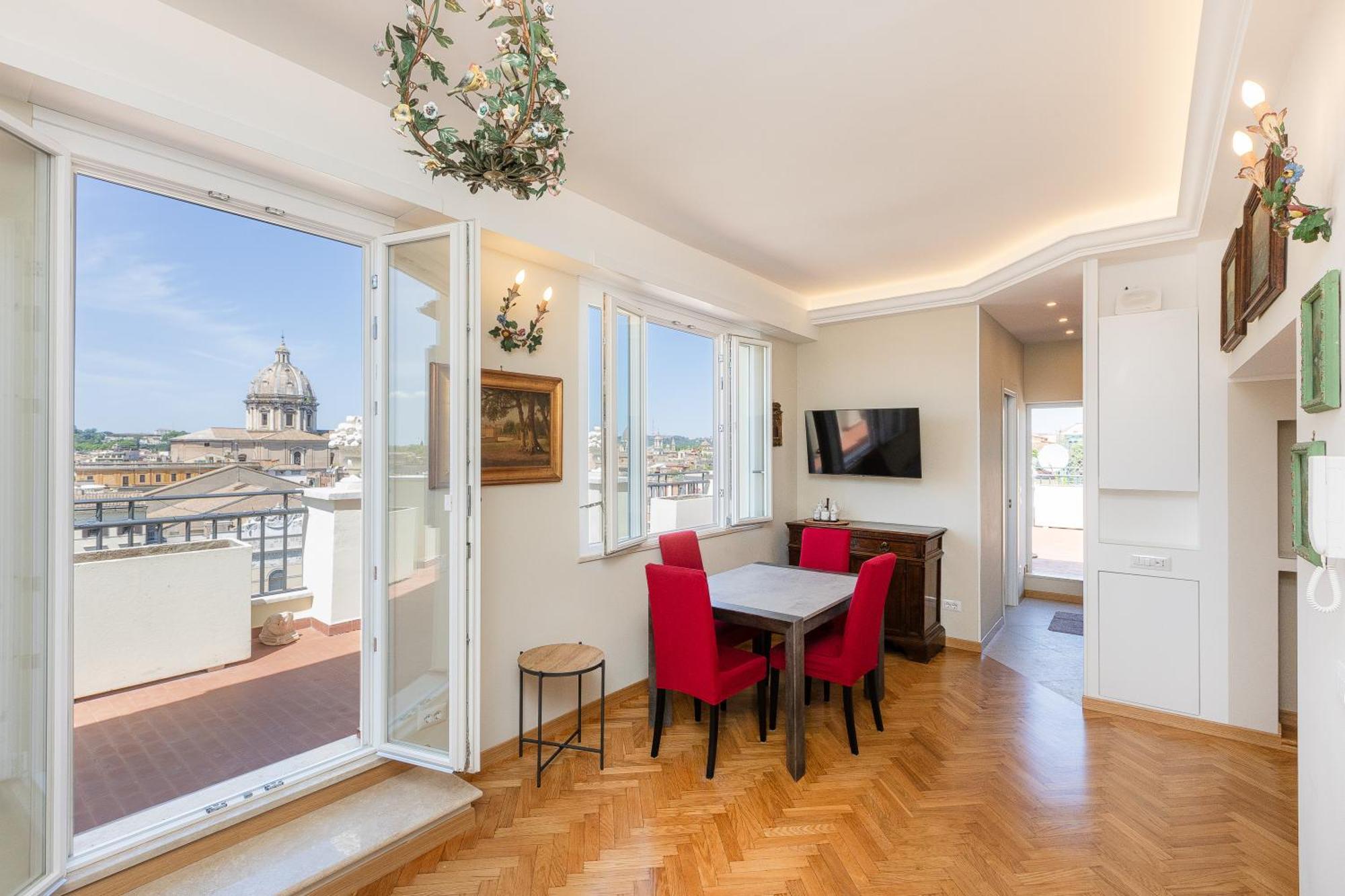 Argentina Penthouse By Rental In Рим Екстериор снимка