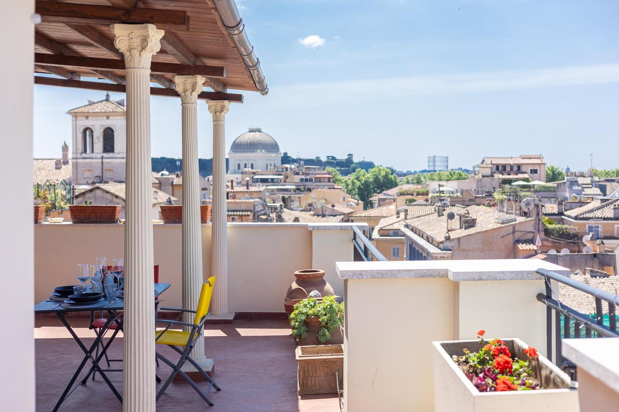 Argentina Penthouse By Rental In Рим Екстериор снимка