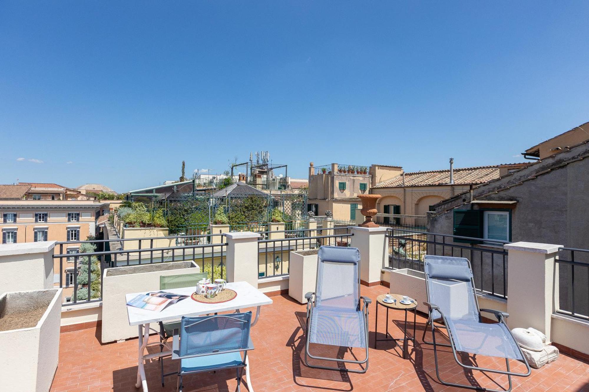 Argentina Penthouse By Rental In Рим Екстериор снимка