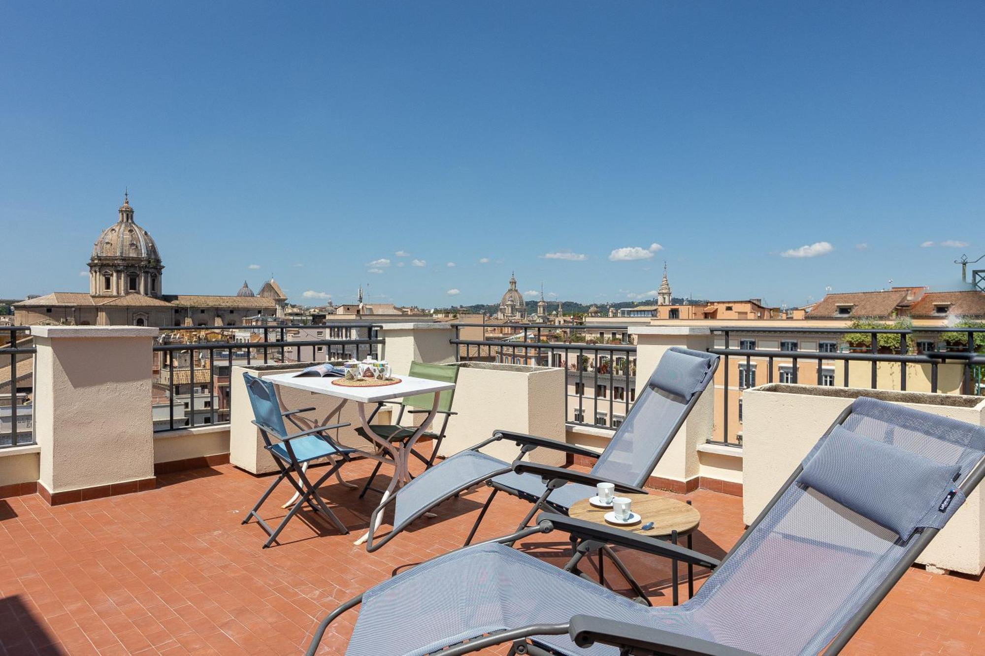 Argentina Penthouse By Rental In Рим Екстериор снимка