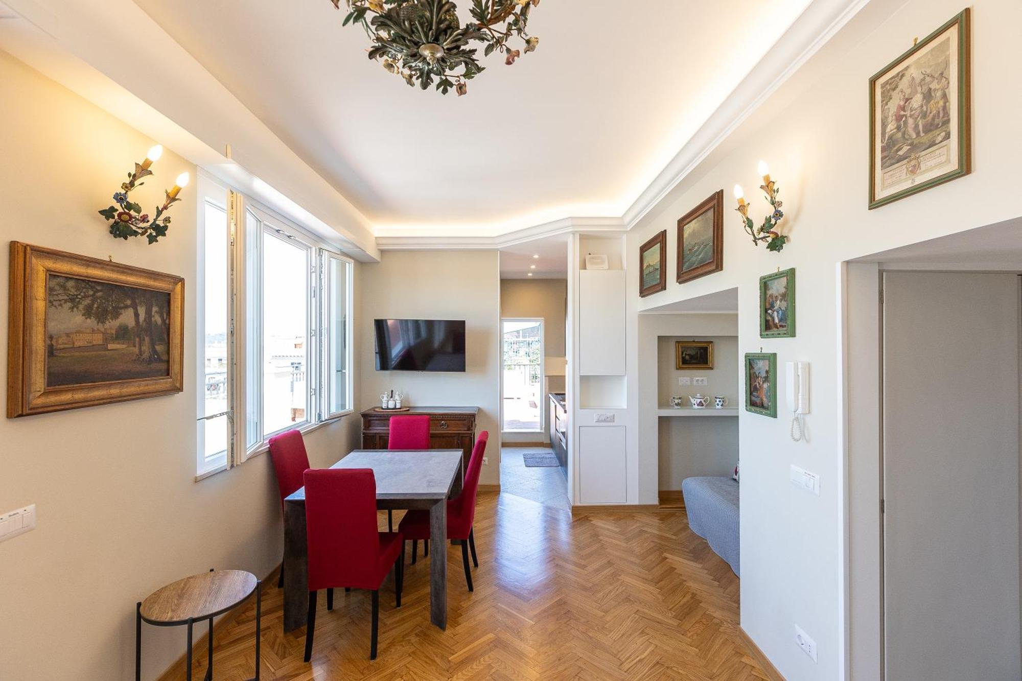 Argentina Penthouse By Rental In Рим Екстериор снимка