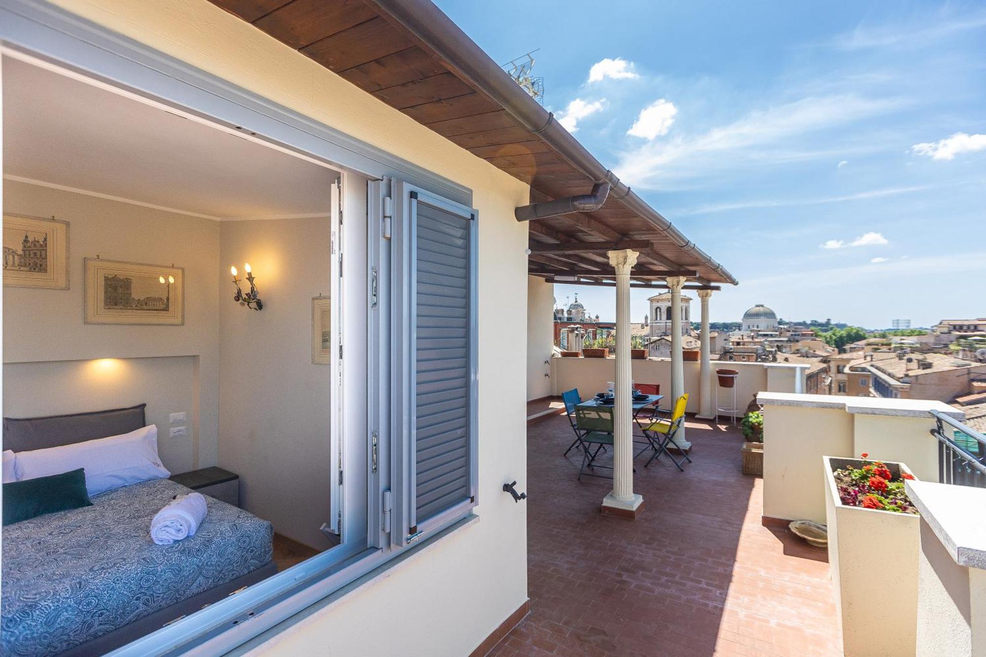 Argentina Penthouse By Rental In Рим Екстериор снимка