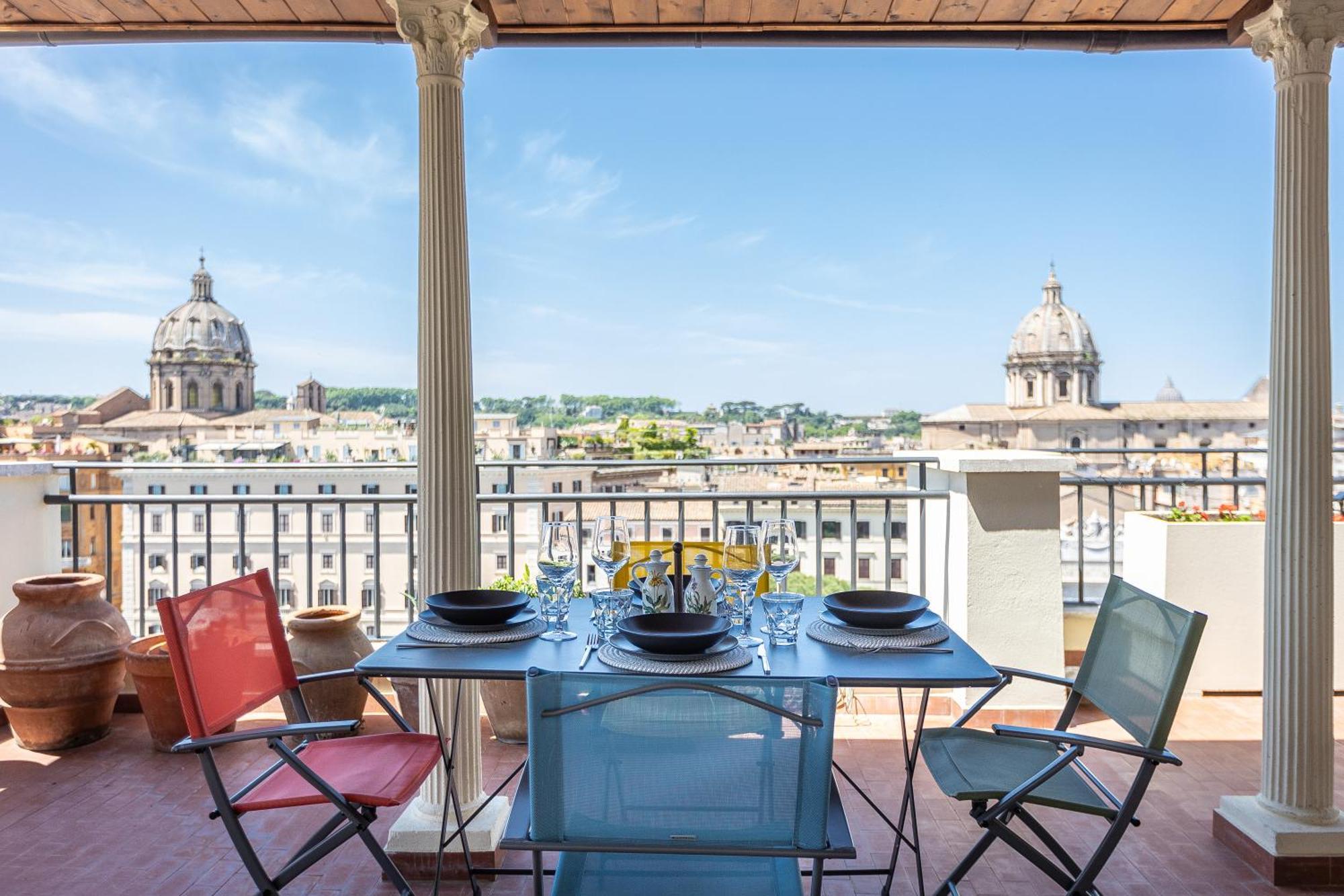 Argentina Penthouse By Rental In Рим Екстериор снимка